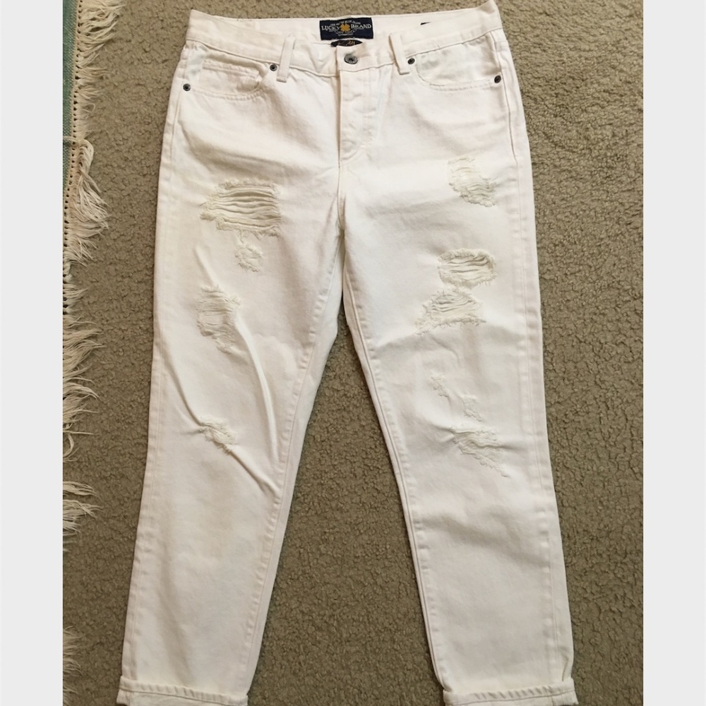 Lucky Brand white jeans